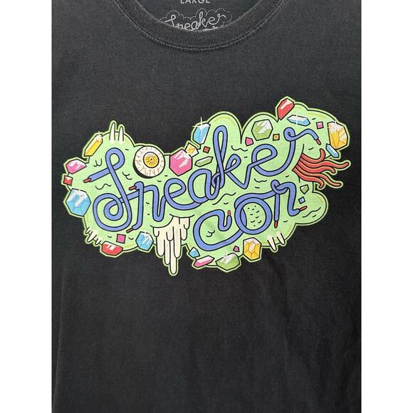 Sneaker Con T-Shirt Size Large "The Greatest Sneaker Show On Earth" - Picture 5 of 9